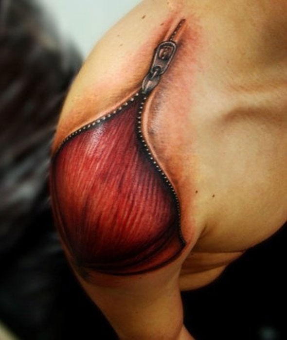 Tattoos That Are Way Too Realistic (4)