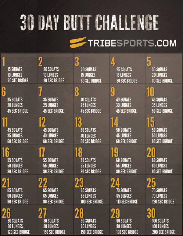Choose Your 30-Day Workout Challenge