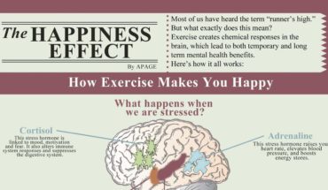 Why Exercising Is The Key To Your Happiness - Infographic