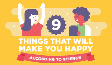 9 Steps To Becoming A Happy Person - Infographic
