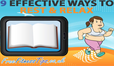 9 Steps To Resting and Relaxing - Infographic