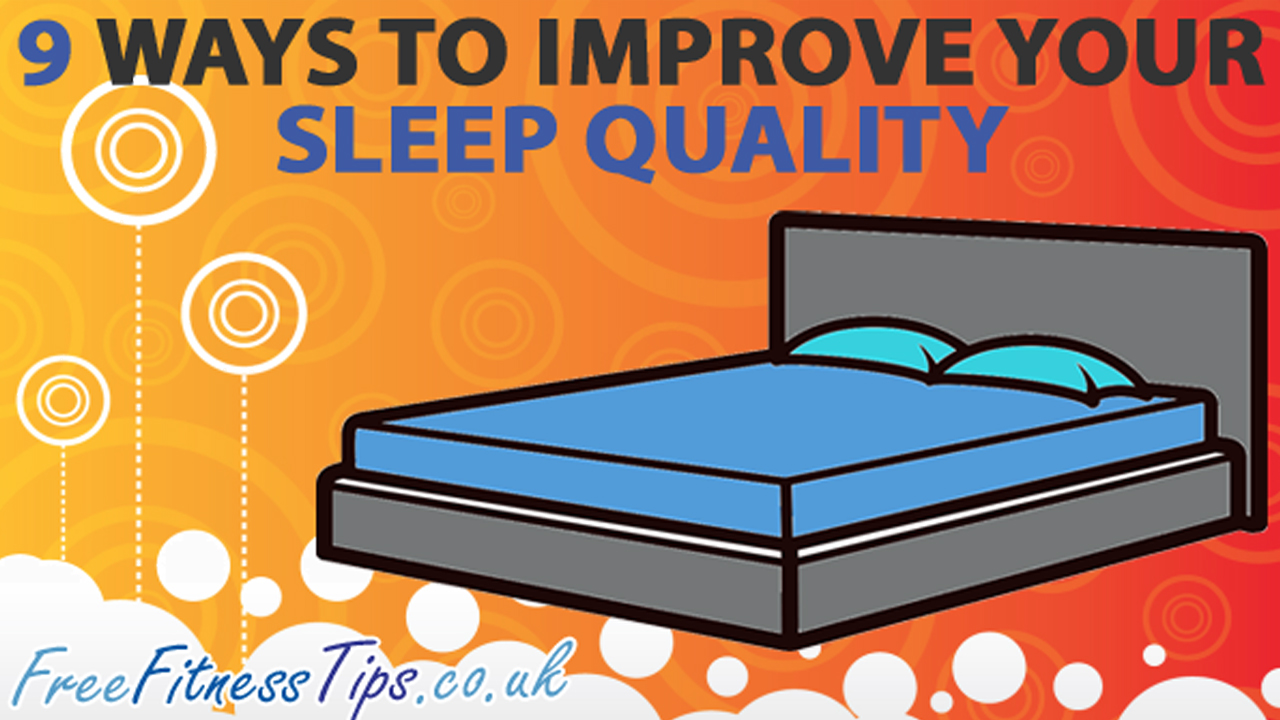 How To Get Improved Quality Sleep Infographic