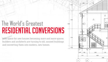 Top 5 Best Residential Conversions In The World  - Infographic