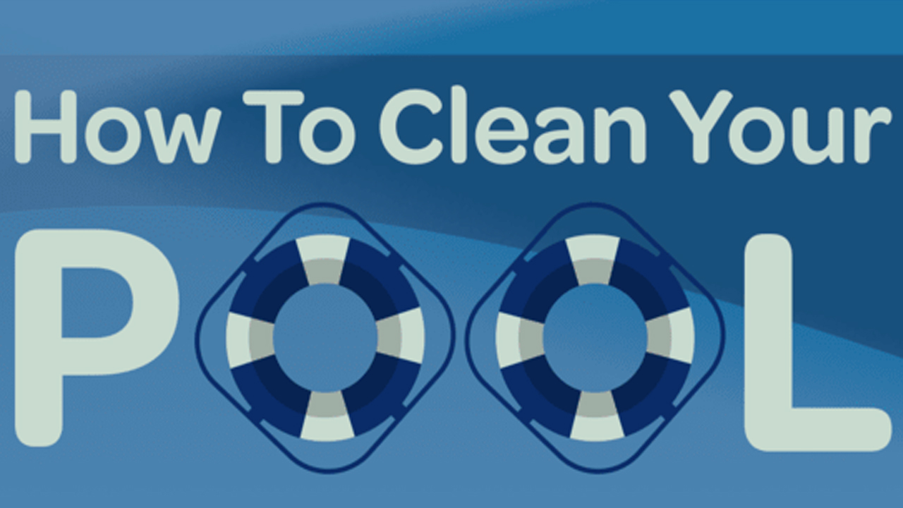 A Guide To Cleaning Your Swimming Pool Infographic