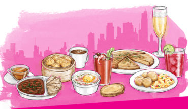 Different Cities Around The World And Their Brunches - Infographic