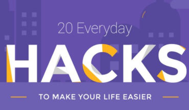 20 Life-Changing Hacks - Infographic