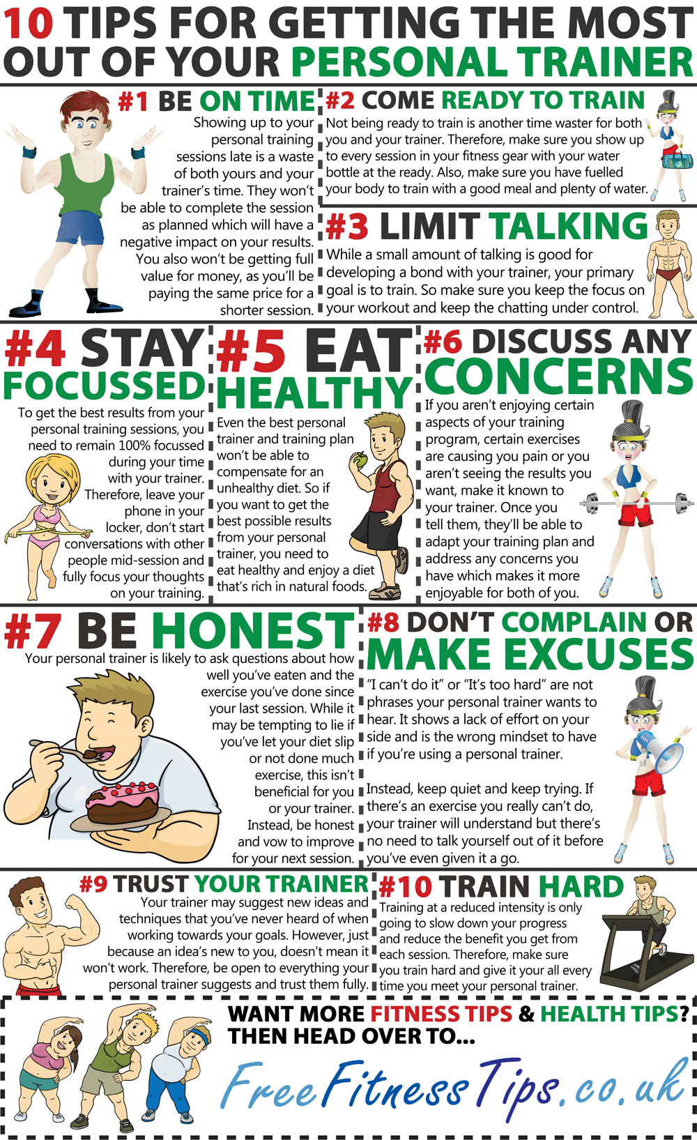 How To Make The Best Out Of Your Personal Trainer - Infographic