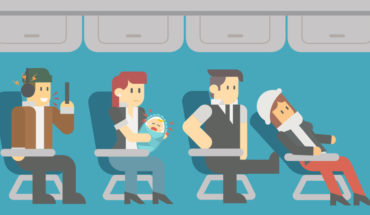 11 Types of Airplane Etiquette Offenders and How to Manage Them - Infographic