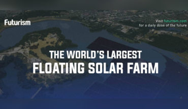The Largest Floating Solar Farm In The World - Infographic