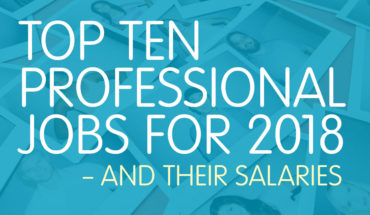 Top 10 Most Wanted Professional Jobs in 2018 - Infographic