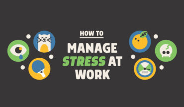 Healthy Ways to Manage Stress at Work - Infographic