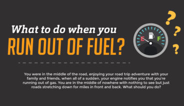 How to Manage When You Suddenly Run Out of Fuel - Infographic