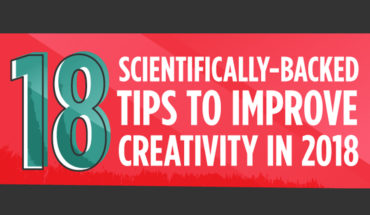 Improve Your Creativity: 18 Science-Backed Tips - Infographic