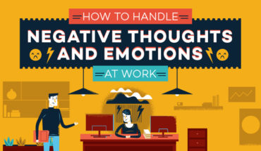 Managing Workplace Negative Thinking and Emotions - Infographic