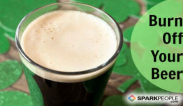 How to Burn Off the Beer - Infographic