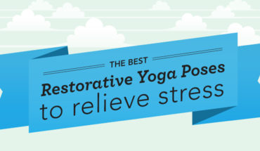 Best Stress-Relieving Yoga Poses - Infographic