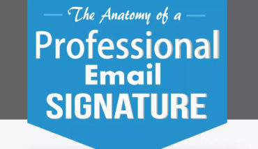 Perfecting Your Online Business Card: The Anatomy of Email Signatures - Infographic