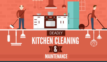 Cleaning Commercial Kitchen: Crucial Safety Tips - Infographic