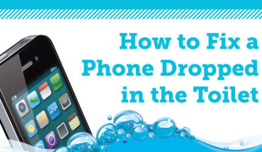 Phone Dropped in the Toilet? No Problem! - Infographic