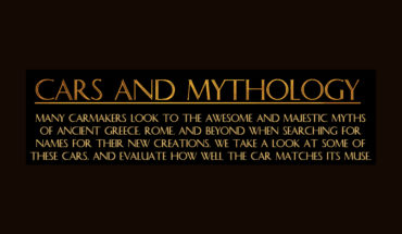 Modern Cars and Ancient Mythology: Connected by a Name! - Infographic