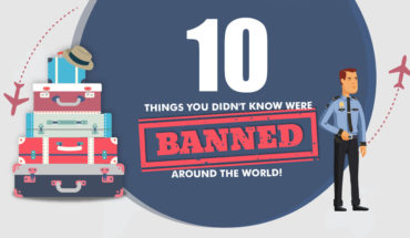 10 of the Weirdest Bans Around the World - Infographic