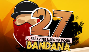 27 Ways the Stylish Bandana Can Be Used – Including Lifesaving! - Infographic