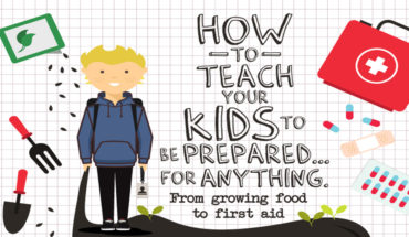 How to Teach Important Survival Skills to Kids - Infographic