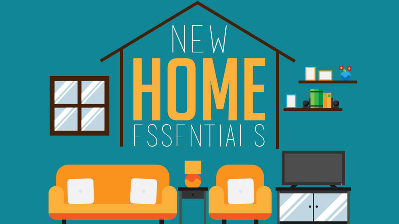 New Home Essentials The MustHave List Infographic