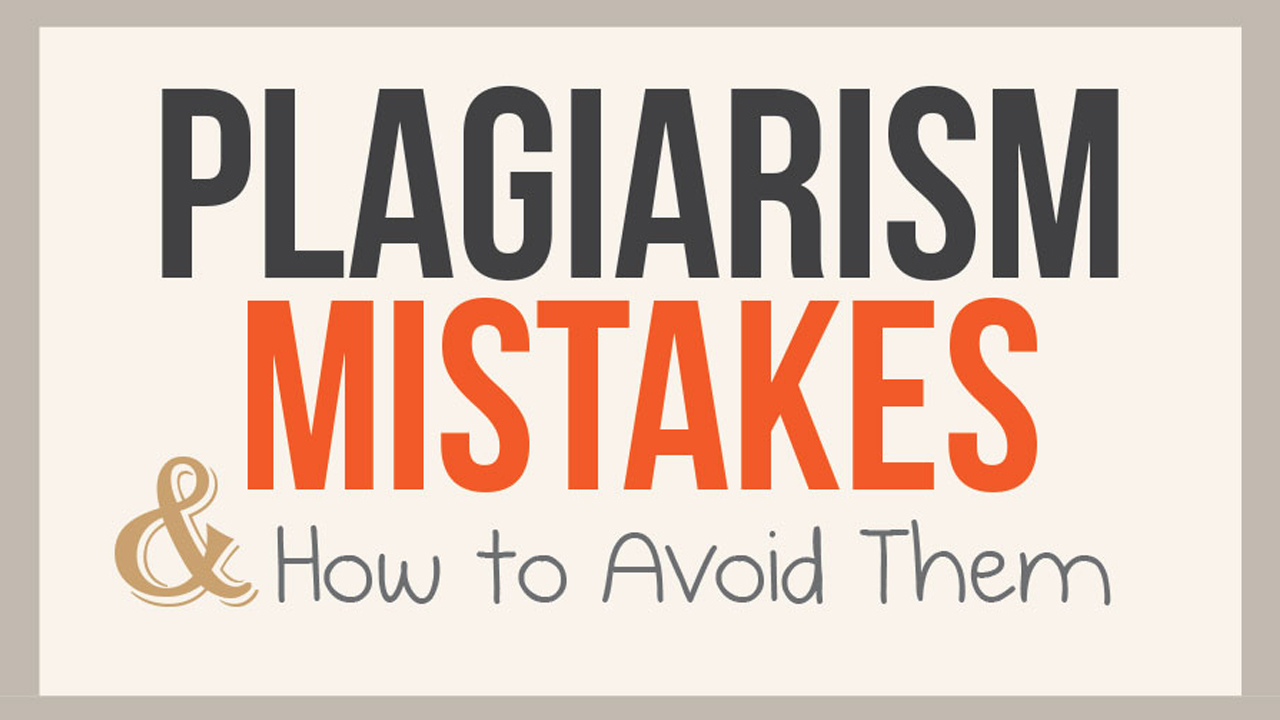 Understanding Plagiarism And How To Avoid Mistakes Infographic