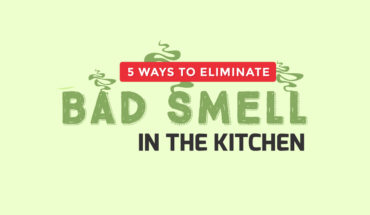 5 Ways to Eliminate Bad Smells in the Kitchen - Infographic