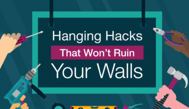 Beautify Your Walls, Don’t Ruin Them: Helpful Hanging Hacks - Infographic