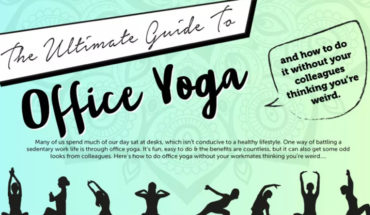 Practice Yoga in Office - the Fun Way! - Infographic