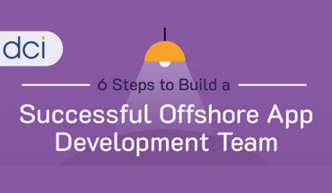 6 Steps to Build a Successful Offshore App Development Team - Infographic
