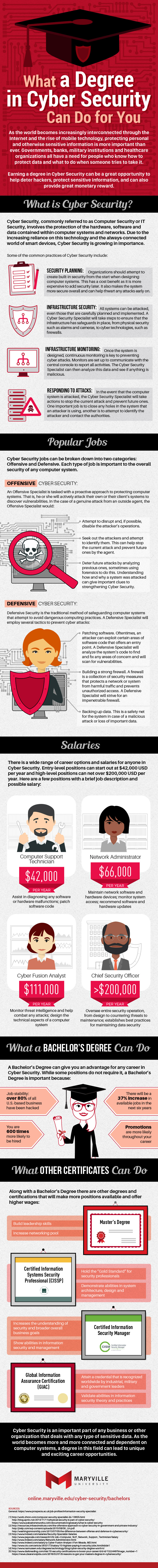 How a Degree in Cyber Security Opens Up Amazing Career Opportunities - Infographic
