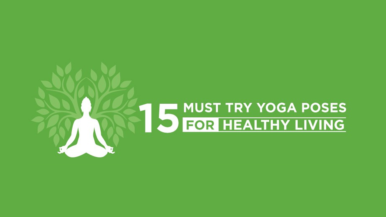 41 Daily Yoga Asanas for Holistic Health - Infographic 41 Daily Yoga Asanas for Holistic Health - Infographic