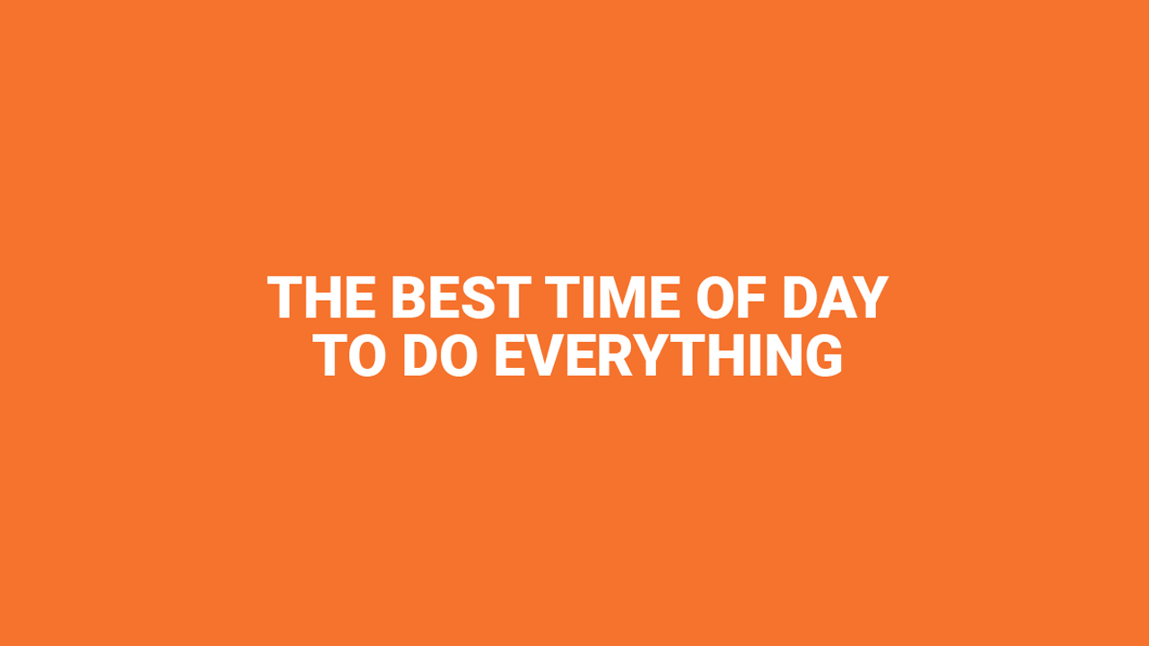 How to Maximize Productivity: Follow Your Body’s Biological Rhythm ...