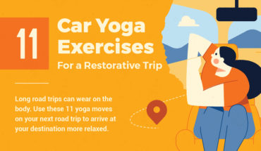Car Yoga Poses to Try on Your Next Road Trip - Infographic