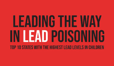 Lead Poisoning: Which US States Are Most Afflicted - Infographic