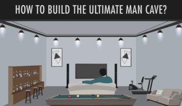 The Ultimate Male Domain: How to Build Your Own Man Cave - Infographic