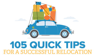 You Can Relocate Stress-Free In 105 Simple Steps - Infographic